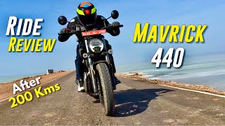 Hero Mavrick 440 : Ride Review After 200 Kms - Heating Issue | Perfromance & Comfort !!