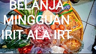 TIPS HEMAT, BELANJA MINGGUAN 100RIBU UNTUK 1 MINGGU #tipshemat #belanjamingguan #seratusribu1minggu