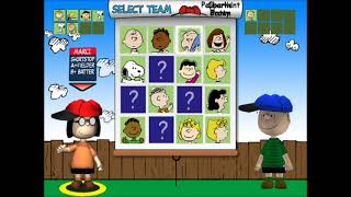 The Cancelled Charlie Brown's All Star Baseball Game-Menu Footage