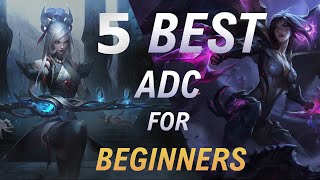 5 BEST ADC for BEGINNERS - LEAGUE OF LEGENDS Season 12