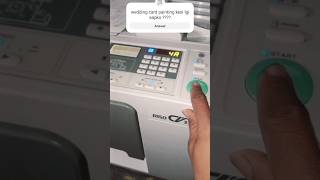 Riso Duplicatar print speed #riso #weddingcardsmachine ##shorts_2023 #vairalshort #youtubeshorts