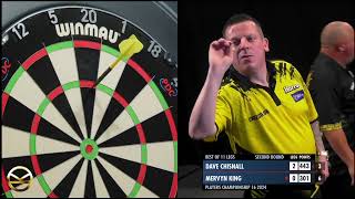 Dave Chisnall vs Mervyn King | 2024 Players Championship 16 | Darts 🎯