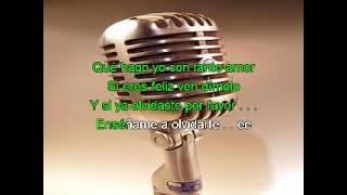 enseñame a olvidar karaoke la firma