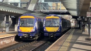 Trains at Haymarket 28/9/24