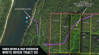 Map Overview of 10 Acres ($1,500 Down) Owner Financed Land in Arkansas WZ03 #landforsale #land