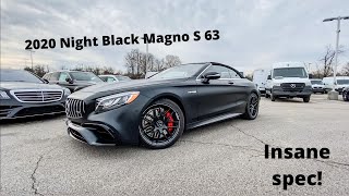 2020 Night Black Magno Mercedes-AMG S 63 review!