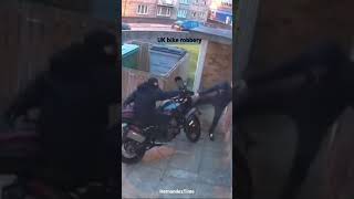 UK day light bike robbery uk crime