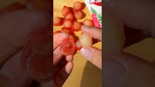 Lychee fruit vs candy | Which is better? #lychee #candy #viralfood