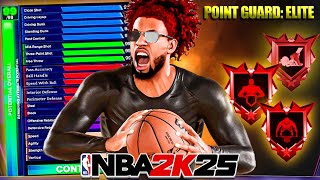 I CREATED THE BEST ALL-AROUND STRONG FAST POINT GUARD IN NBA 2K25