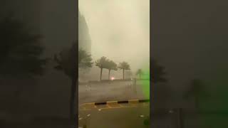 OMG 😱😱 2024 heavy rain in Dubai 🌧️😱😱