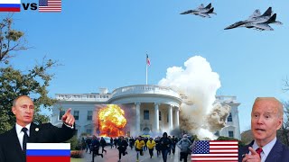 30 секунд назад президентский дворец США Белый дом был засыпан северокорейскими МиГ-29!