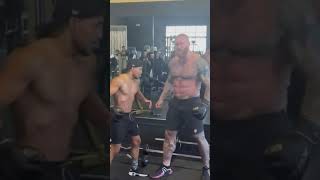 The Mountain Takes Bodyshots From Teofimo Lopez #shorts