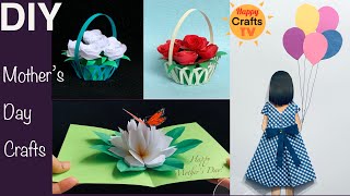 3 cute paper gifts for Mom #giftideas #mothersday #easydiy