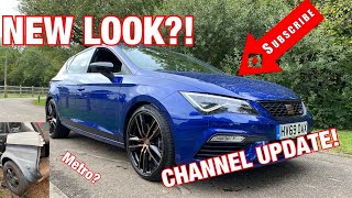 Leon Cupra New Look! - Channel Update! And More Metro!