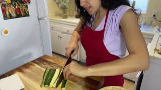 How to Chop Zucchini