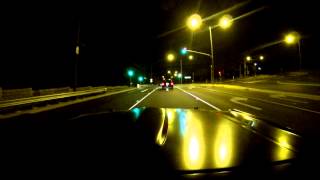 Gopro Hero3 Night Drive Test Part 2 of 2