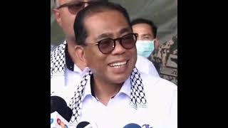 Sidang Media Menteri Pertahanan sempena ketibaan rakyat Palestin yang akan dirawat di Malaysia