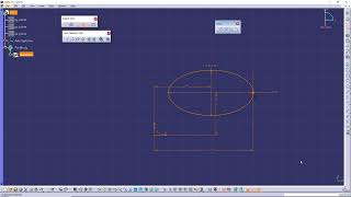 17. CATIA Sketcher 강좌 - Ellipse, Parabola by Focus, Hyperbola by Focus, Conic 스케치