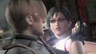 Leon & Ada Fight (2005 Gamecube) Resident Evil 4