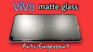 Vivo All Model Matte Glass 🔥🔥 Vivo Y50, Y20, Y31, Y21, Y30, Y12s, Y15s Tempered Glass Protector