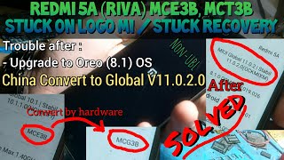 Redmi 5A Riva Bootloop After Upgrade | Convert To Global @mobilecareid