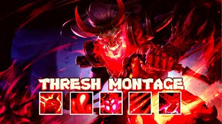 Thresh Montage #1 Best Support Plays ( Amazing hooks)