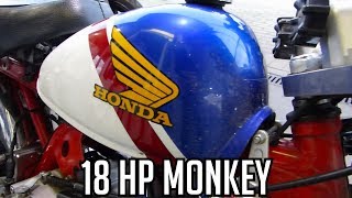 YAMAHA YZF R-125 x HONDA MONKEY DAYTONA 150CC