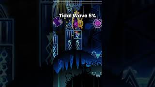 TIDAL WAVE 5% | Geometry Dash #shorts #geometry dash #tidalwave