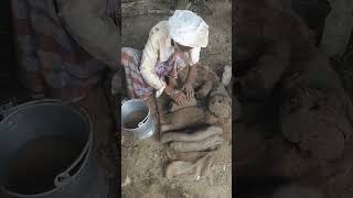 Making Lobes Of Mud | Matti Ka Oven | Desi Style Tandoor Making #tandoori