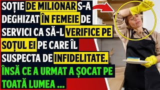 Soție de Milionar s-a deghizat în femeie de servici ca să-l verifice pe soțul ei pe care îl suspecta