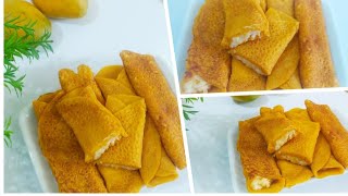 পাকা আমের মজাদার পাটিসাপটা পিঠা | Amer Patishapta | Easy Mango Patisapta Pitha Recipe