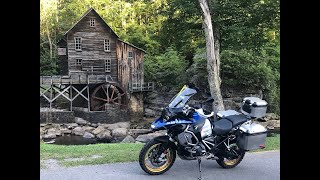 Riding Through Babcock State Park, New River Gorge, and Hawks Nest State Park.  West Virginia!