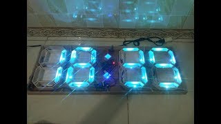 Digital clock using ws2812