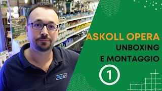 🐠 UNBOXING e MONTAGGIO acquario ASKOLL Opera 150 Steel