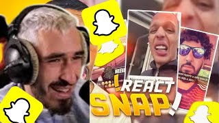 PFUT REACT LES SNAP FR LES PLUS DRÔLES 😂😡🔞