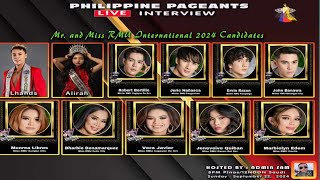 Mr. and Miss RMU International 2024 - Exclusive Live Interview