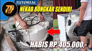 Nyobain servis sendiri mesin cuci SHARP ES FL-862