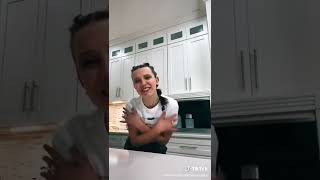 millie bobby brown and noah dancing. funny video😂😂💜💜😆😆