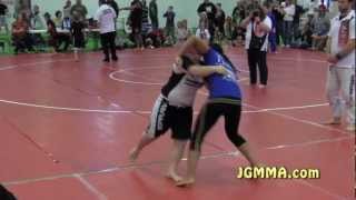 Stephanie Frausto Gurgel   Super EGO 2012   Match 1 of Womens Advanced NoGi division Open Weight