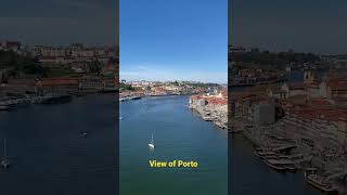 View of Porto from Dom Luís Bridge