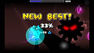 прохожу уровень GEAR на 60% #funny #on #gd #geometrydash #гд #гдеактив #омг #чтоза #чтозатяги