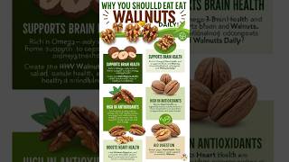 Why You Should Eat Walnuts Daily! 🧠 | Superfoods 101#superfoods101 #shorts #healthyfoods