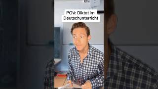 Pov: Diktat im Deutschunterricht… #funny #humor #posse #comedy #funnyvideo #lustig #fun  #schule