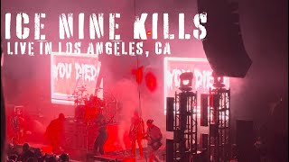 ICE NINE KILLS - THE KISS OF DEATH PT. 2 (FULL SET) - LOS ANGELES, CA - 09/04/24