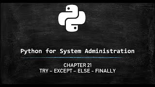 Python for System Administration - Error Handling