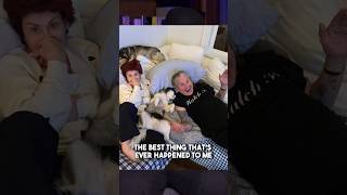 Do you sleep wit dogs? #theosbournes #theosbournespodcast #ozzyosbourne #dogs