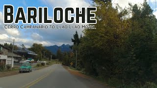 BARILOCHE: Scenic Drive from Cerro Campanario to Llao Llao Hotel