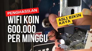 Jualan Wifi Paling Menguntungkan dan Aman Dengan Wifi Koin !! HASIL 600.000 PERMINGGU