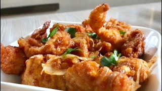 Crispy Chicken with Butter Sauce | 2 Minutes Chicken Snacks | Chicken Snacks Recipe | Easy Recipes