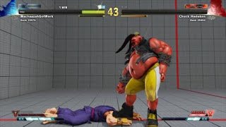 SF5 AE: Ft3 Machaazah (Birdie) vs Cheap Ryu